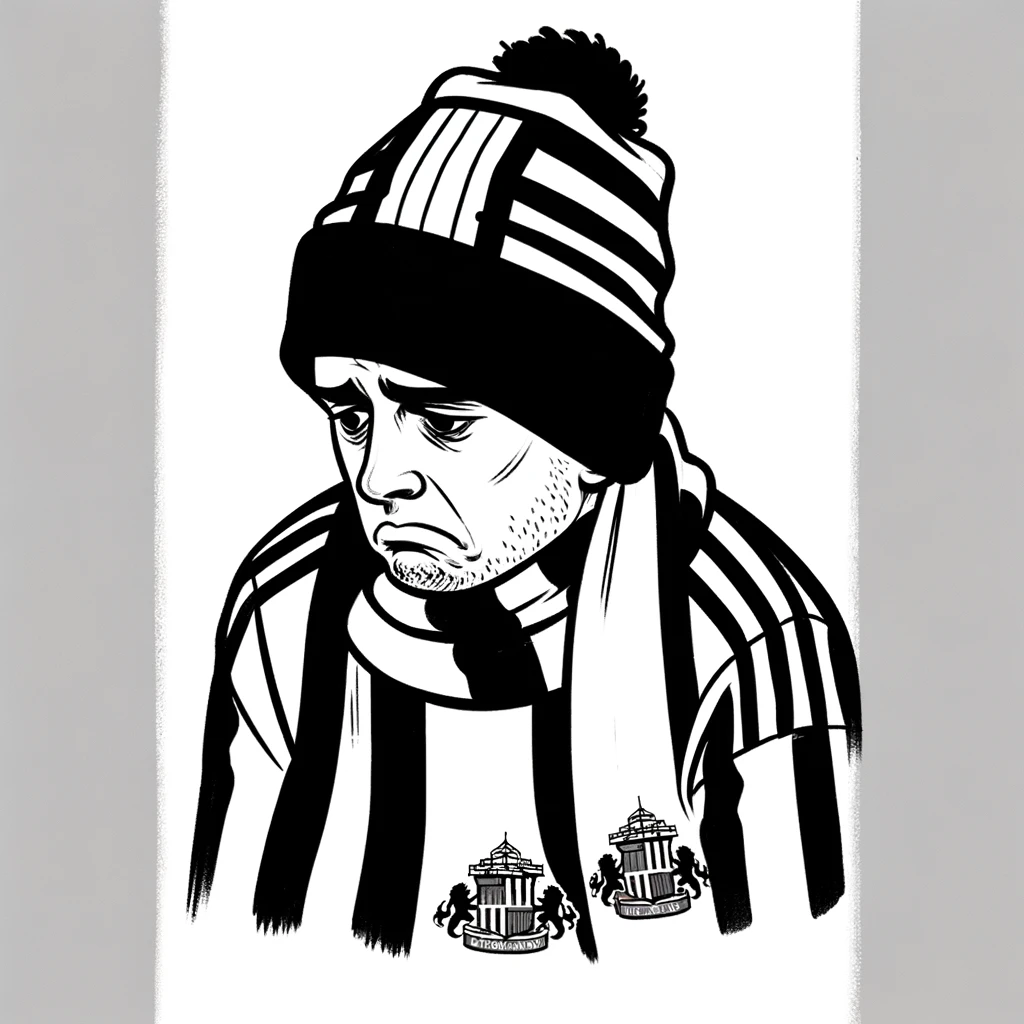 Sad Sunderland Fan